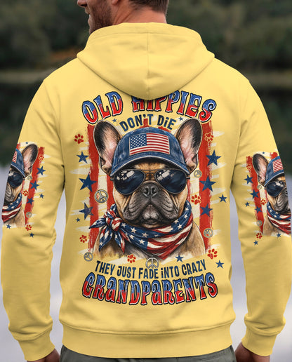 OLD HIPPIES FRENCH BULLDOG ALL OVER PRINT - TYPQ2705263