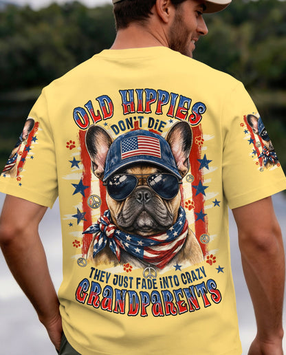 OLD HIPPIES FRENCH BULLDOG ALL OVER PRINT - TYPQ2705263