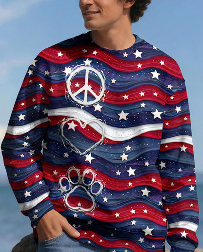 PEACE LOVE PAW ALL OVER PRINT - TYPQ2905261