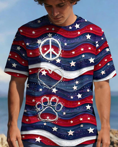 PEACE LOVE PAW ALL OVER PRINT - TYPQ2905261