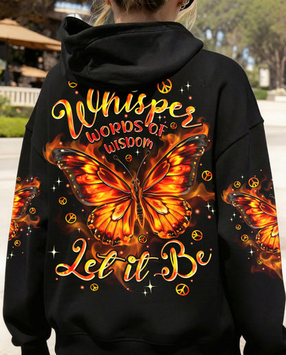 WHISPER WORDS OF WISDOM LET IT BE BUTTERFLY ALL OVER PRINT - TYPQ3006262