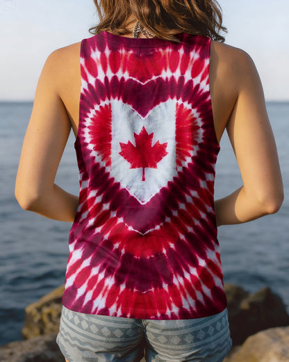 CANADA FLAG HEART ALL OVER PRINT - TYPQ1106261