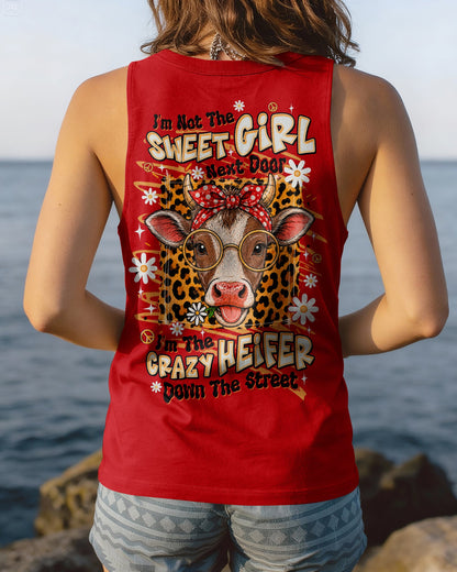 CRAZY HEIFER DOWN THE STREET COW ALL OVER PRINT  - TLTW2306262