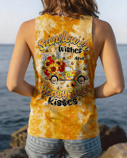 SUNFLOWER WISHES AND HONEY BEE KISSES ALL OVER PRINT - TY2804261