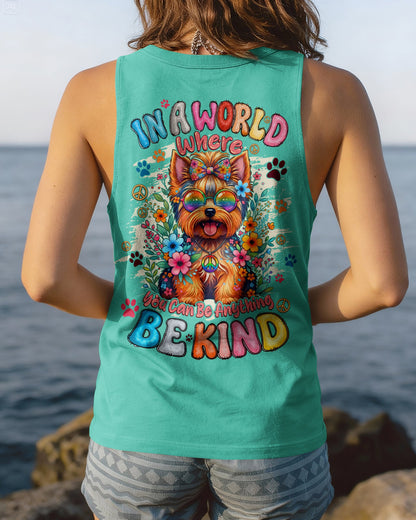 BE KIND YORKSHIRE TERRIER DOG ALL OVER PRINT - TYQY1405261