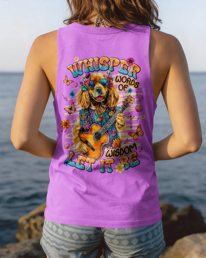 WHISPER WORDS OF WISDOM LET IT BE COCKER SPANIEL DOG ALL OVER PRINT  - TLNT2105263