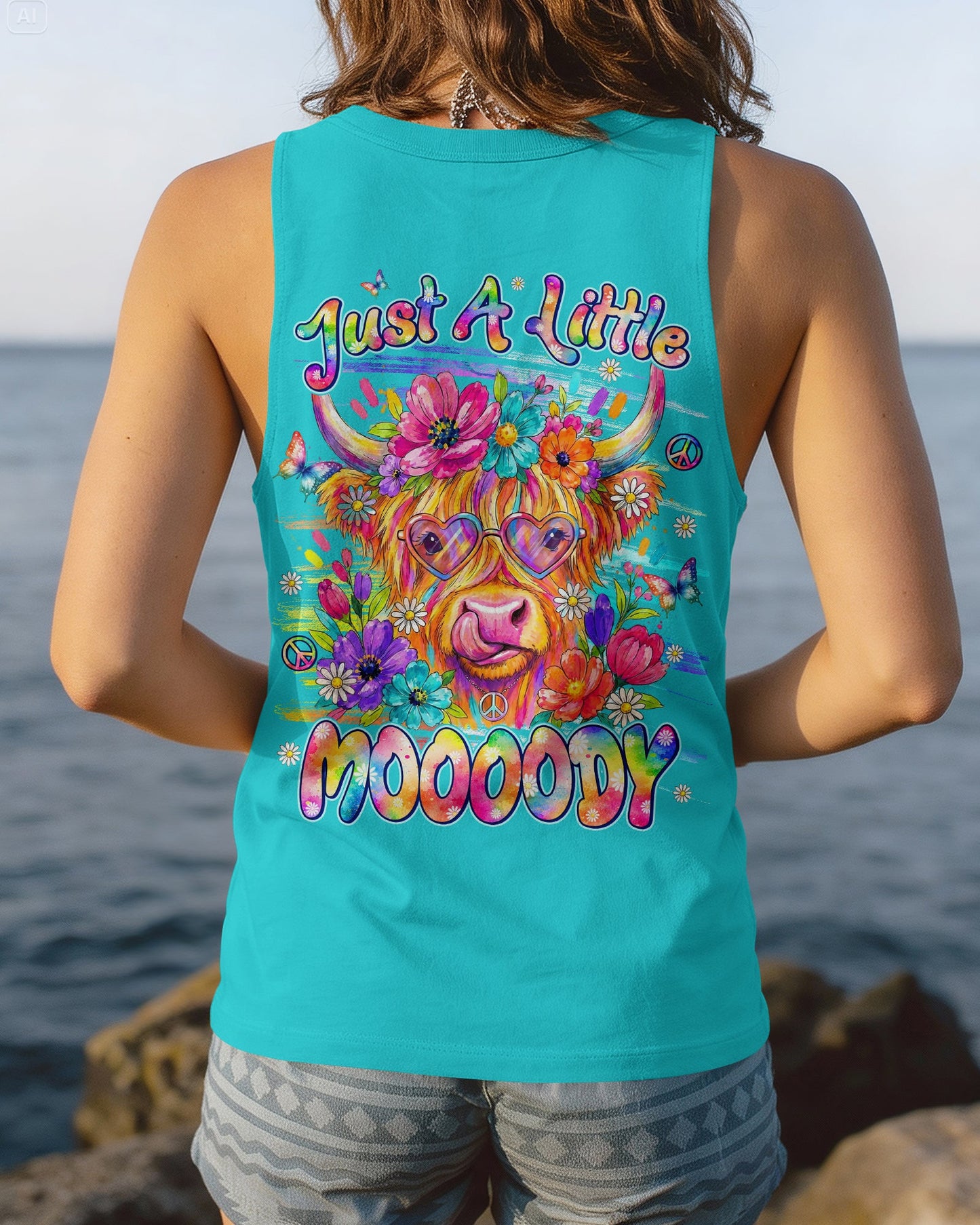 JUST A LITTLE MOOOODY COW ALL OVER PRINT - TYLN1106263