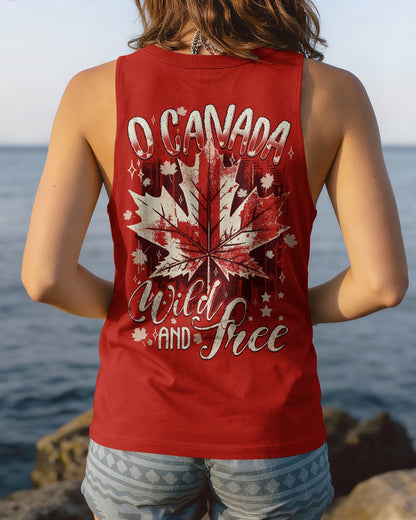 O CANADA WILD AND FREE ALL OVER PRINT - TYQY2406262