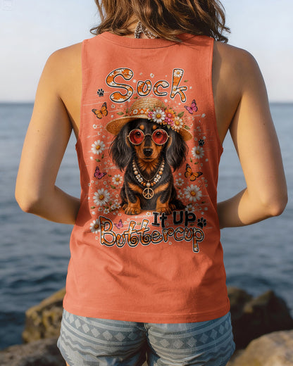 SUCK IT UP BUTTERCUP DACHSHUND DOG ALL OVER PRINT - TLHN2805262