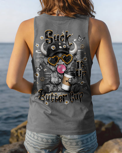 SUCK IT UP BUTTERCUP COW ALL OVER PRINT  - TLHN2505263