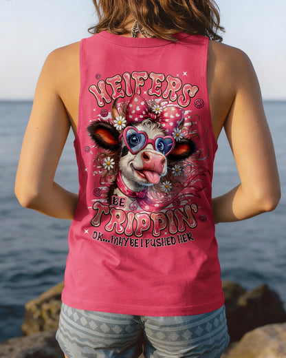 HEIFERS BE TRIPPIN' COW ALL OVER PRINT - TYPQ2505261