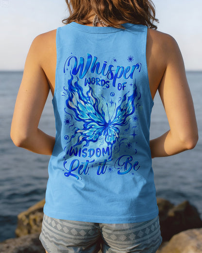 WHISPER WORDS OF WISDOM LET IT BE BUTTERFLY ALL OVER PRINT - TYLN0907263