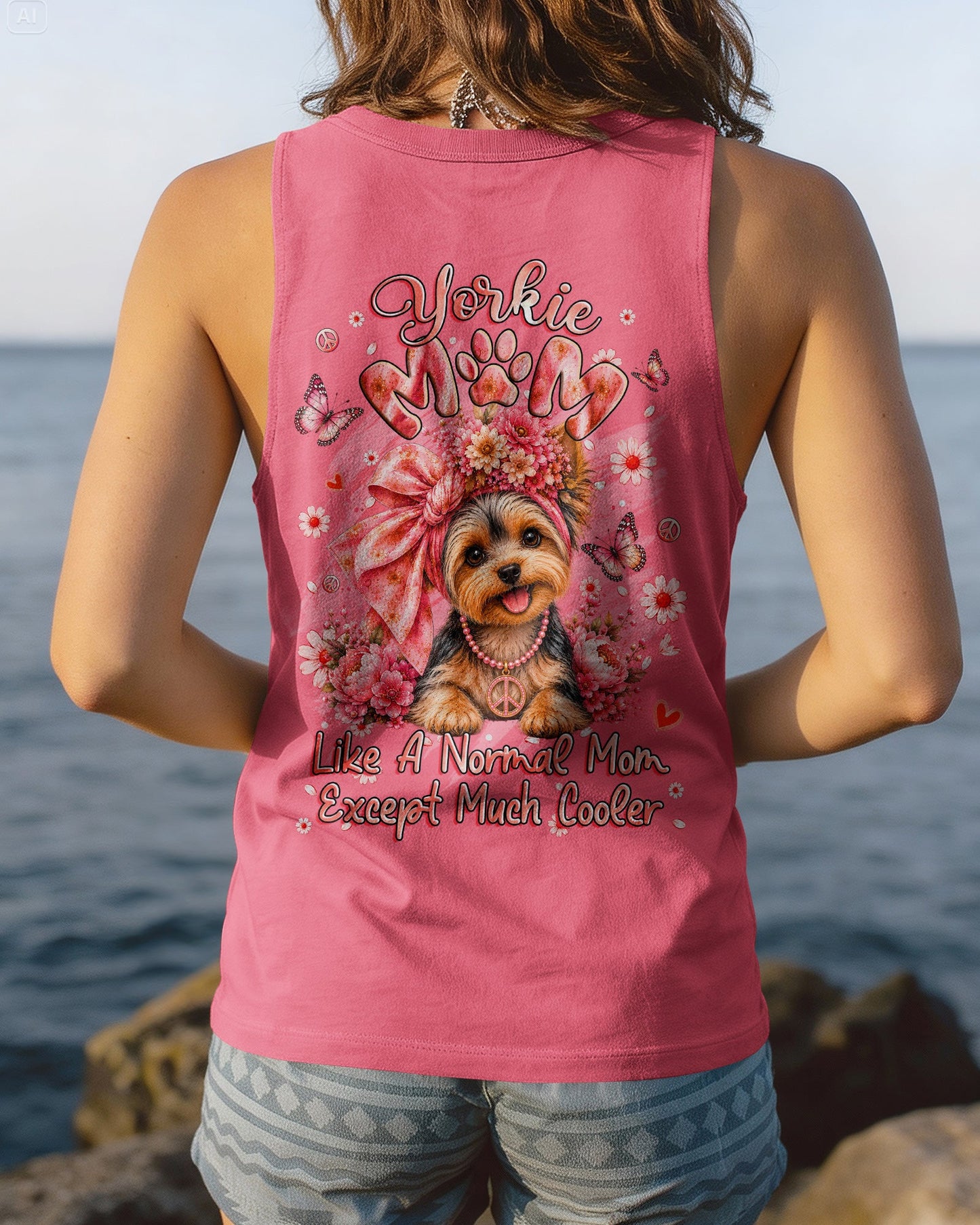 YORKIE MOM COOLER DOG ALL OVER PRINT - TLHG2105261
