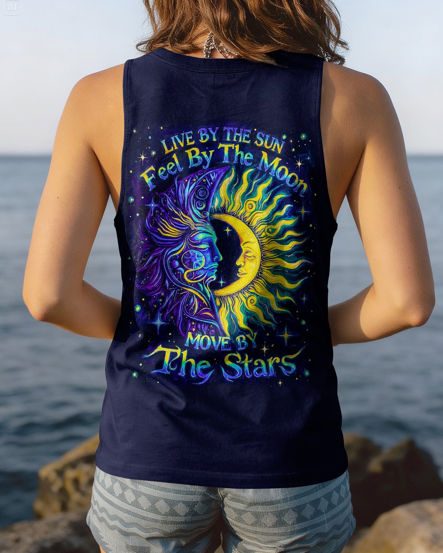 LIVE BY THE SUN NEON ALL OVER PRINT - KM2404262