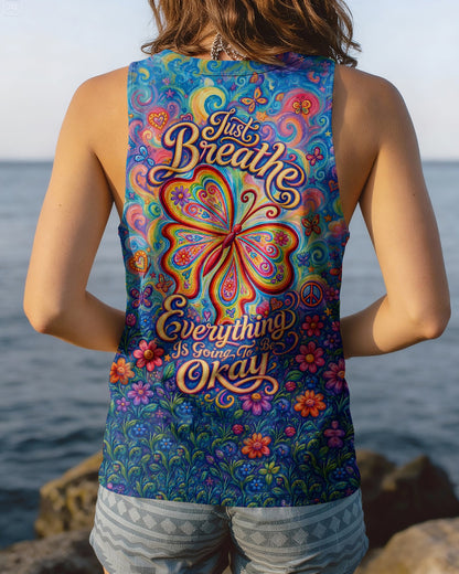 JUST BREATHE BUTTERFLY ALL OVER PRINT - TLTW1205262