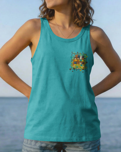 LIFE IS BETTER WITH CATS ALL OVER PRINT - TYQY2206261