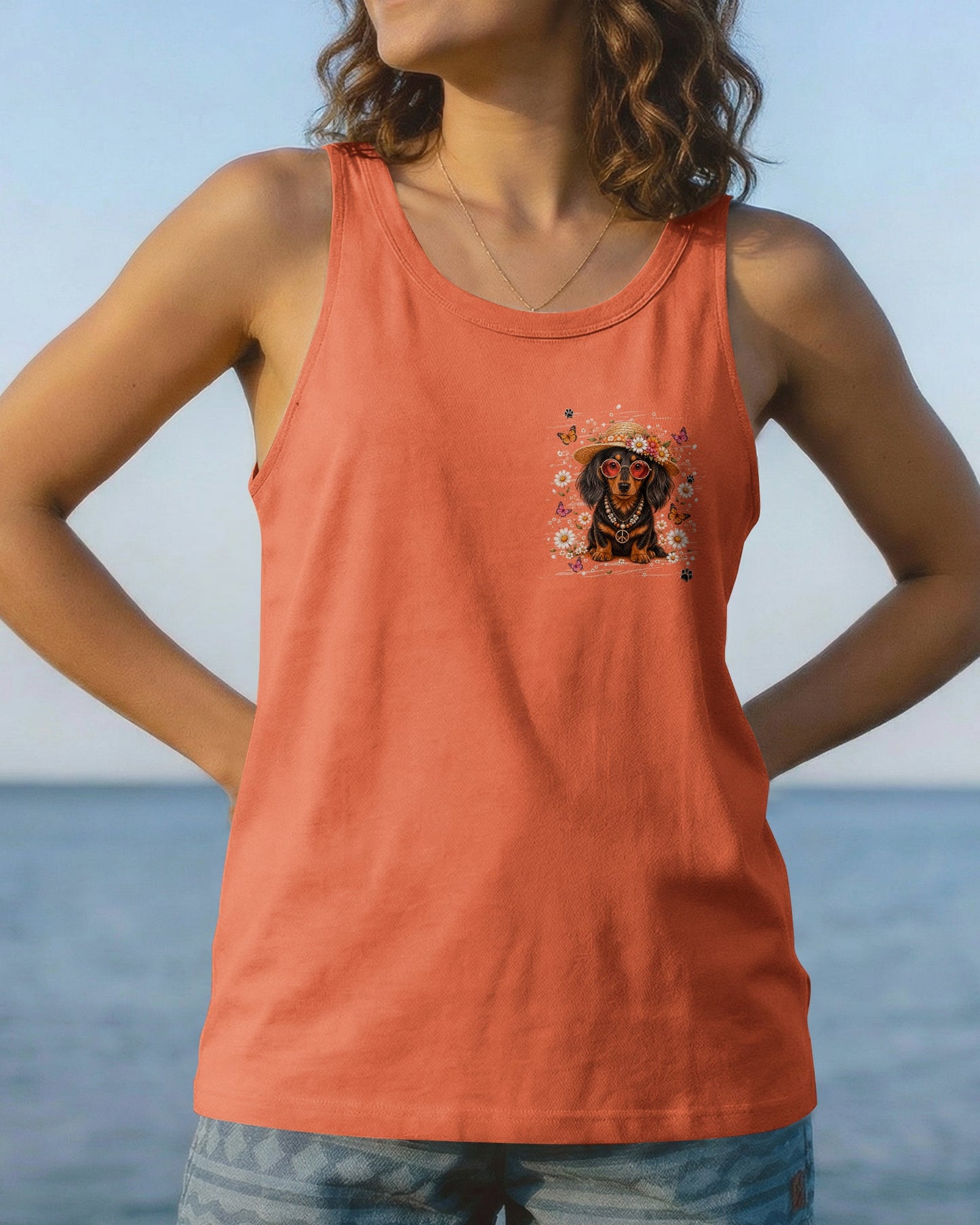 SUCK IT UP BUTTERCUP DACHSHUND DOG ALL OVER PRINT - TLHN2805262