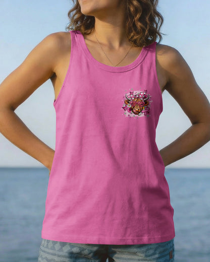 SAVE THE UDDERS HIGHLAND COW BREAST CANCER AWARENESS ALL OVER PRINT - TYQY1507262