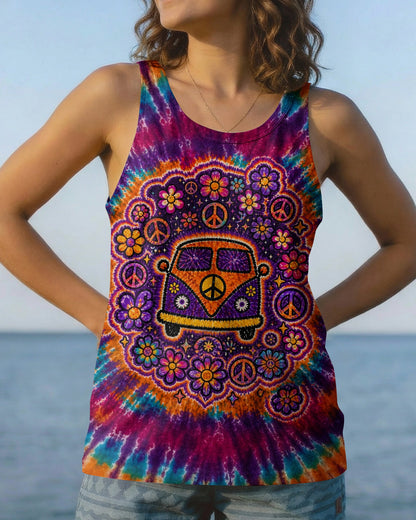 RUNNING AGAINST THE WIND BUS SWIRL ALL OVER PRINT   - TLTW2404263