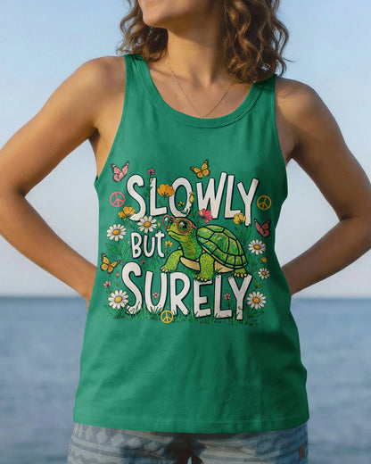SLOWLY BUT SURELY TURTLE ALL OVER PRINT - TLNT2705263