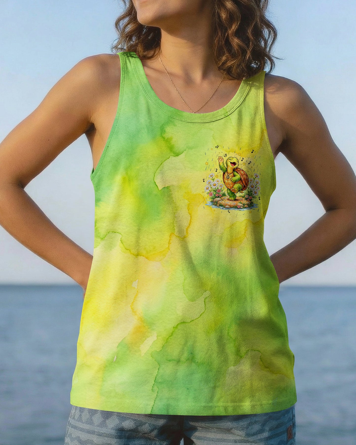 DANCE IN THE RAIN TURTLE ALL OVER PRINT - TYLN2505261