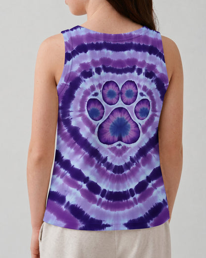 PAW PRINT PURPLE KIDS ALL OVER PRINT - TYQY1106263