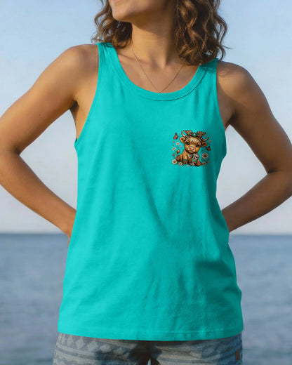 LITTLE COUNTRY LOTTA ATTITUDE COW ALL OVER PRINT  - TLNO0906263