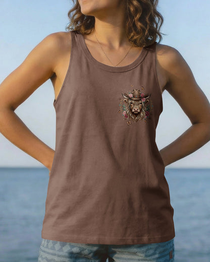 LITTLE COUNTRY LOTTA ATTITUDE COW ALL OVER PRINT  - TLTW1006264