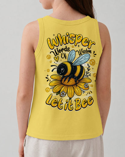 WHISPER WORDS OF WISDOM LET IT BEE KIDS ALL OVER PRINT - TYQY1106262