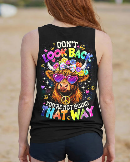 DON'T LOOK BACK COW ALL OVER PRINT - TYQY1505261