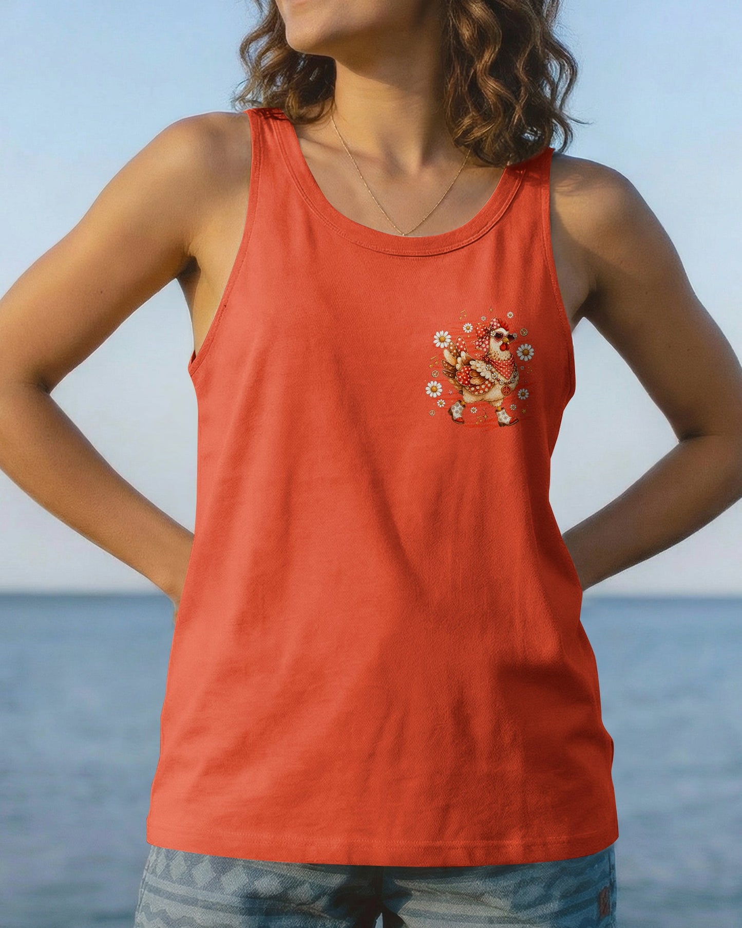 LET'S GO GIRLS HEN CHICKEN ALL OVER PRINT - TLTW2606261