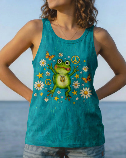BE YOU THE WORLD WILL ADJUST FROG ALL OVER PRINT  - TLNO2804262