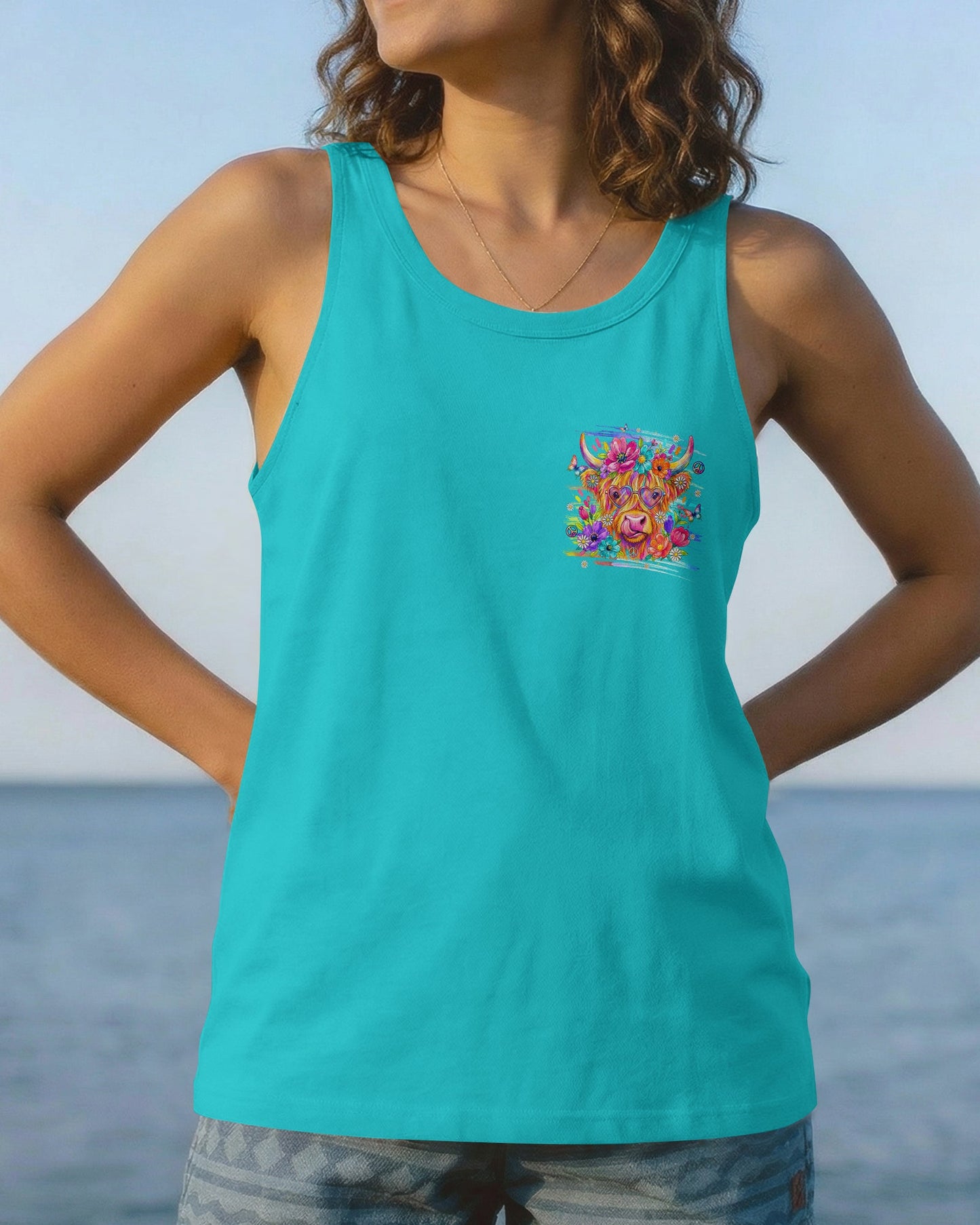 JUST A LITTLE MOOOODY COW ALL OVER PRINT - TYLN1106263
