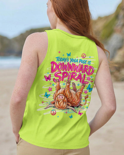 TODAY'S YOGA POSE COW ALL OVER PRINT  - TLNT2505263