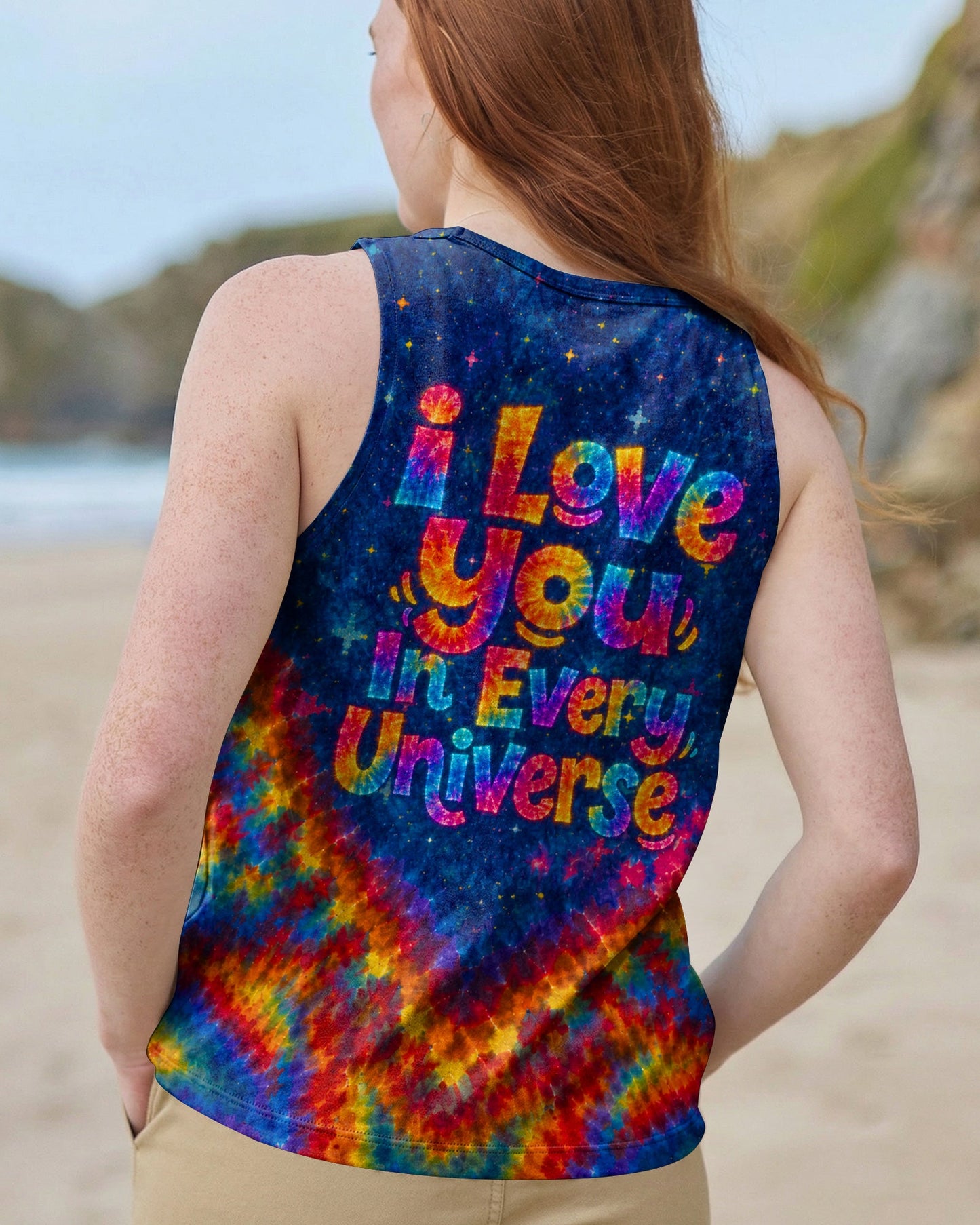I LOVE YOU IN EVERY UNIVERSE CAT ALL OVER PRINT - KMTM1706261
