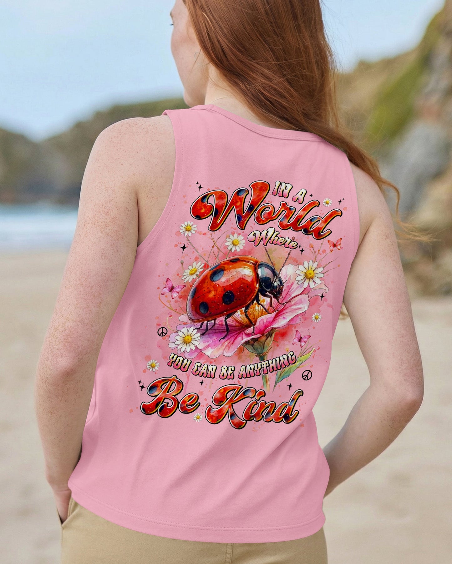 BE KIND LADYBUG ALL OVER PRINT - TYLN0605262