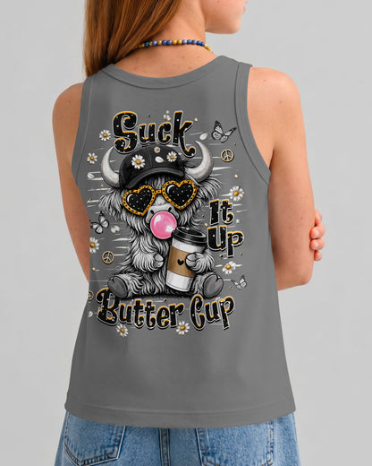 SUCK IT UP BUTTERCUP COW KIDS ALL OVER PRINT  - TLHN0806264