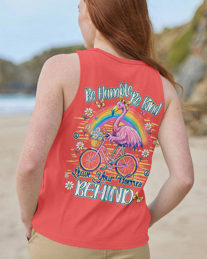 BE HUMBLE BE KIND FLAMINGO ALL OVER PRINT  - TLHG0107264