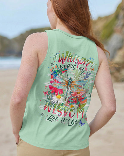 WHISPER WORDS OF WISDOM LET IT BE DRAGONFLY ALL OVER PRINT - TYLN0306262