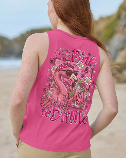 PRETTY IN PINK FLAMINGO ALL OVER PRINT - TYQY2206263
