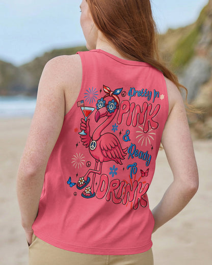 PRETTY IN PINK FLAMINGO ALL OVER PRINT - TYLN0304261
