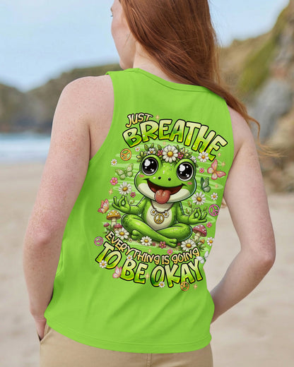 JUST BREATHE FROG  ALL OVER PRINT - TLNT2906261