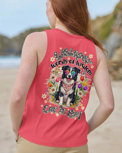 WHISPER WORDS OF WISDOM LET IT BE BORDER COLLIE DOG ALL OVER PRINT - TY2205261