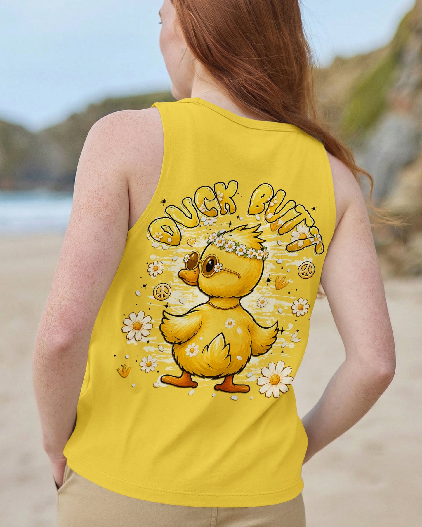 GUESS WHAT FUNNY DUCK ALL OVER PRINT - TLHG2005262