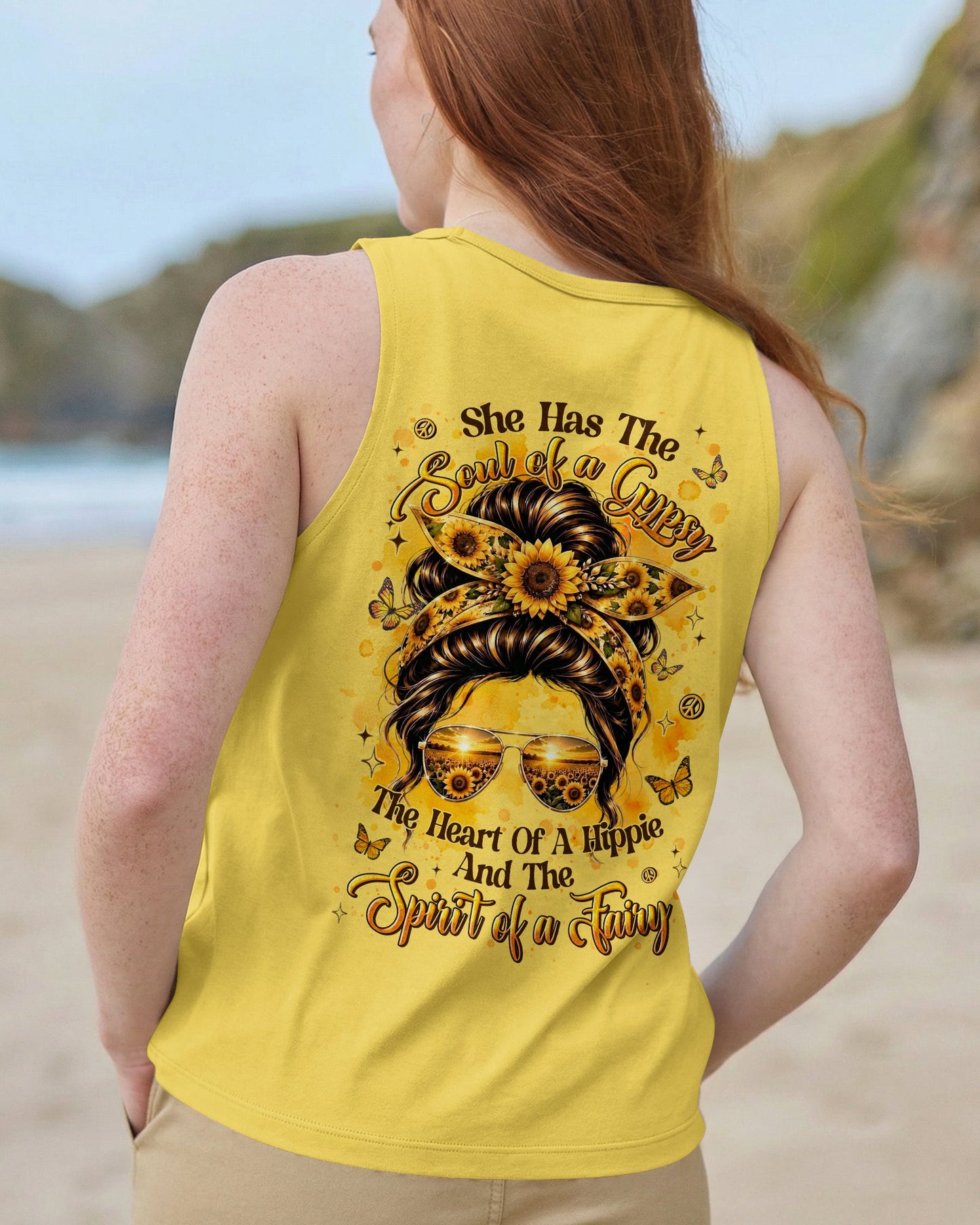 SHE HAS THE SOUL OF A GYPSY MESSY BUN ALL OVER PRINT - TYLN2306263