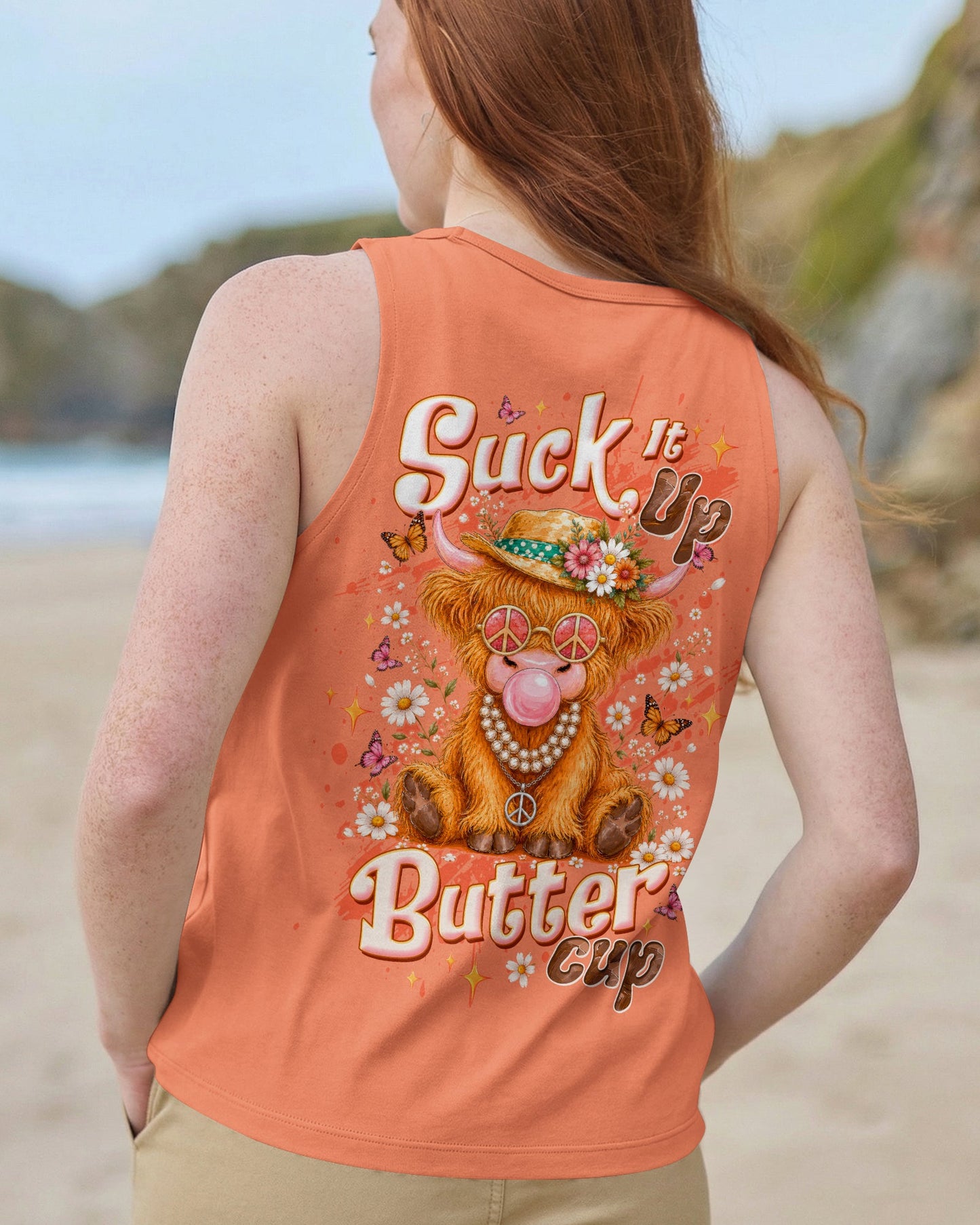 SUCK IT UP BUTTERCUP COW ALL OVER PRINT - TLTW2805261