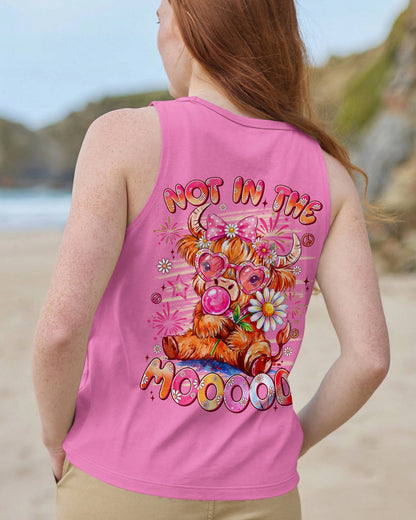 NOT IN THE MOOOOD COW ALL OVER PRINT - TYLN0807262