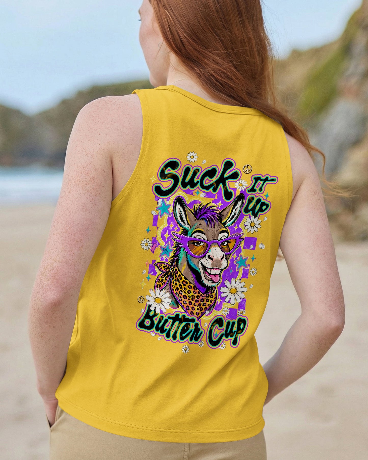 SUCK IT UP BUTTERCUP DONKEY ALL OVER PRINT  - TLHN1506262
