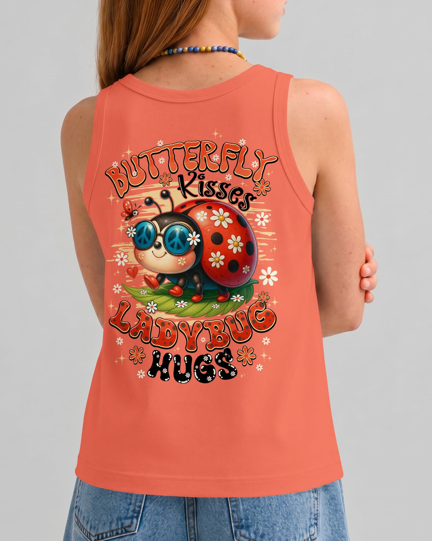 BUTTERFLY KISSES AND LADYBUG HUGS KIDS ALL OVER PRINT - TYQY1006262