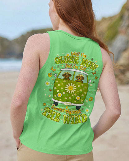 RUNNING AGAINST THE WIND DACHSHUND DOG  ALL OVER PRINT - TLNO2605261